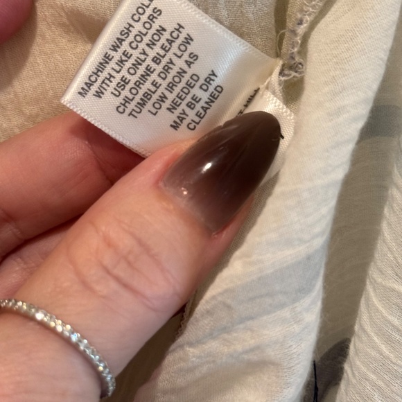 Woman's Maxi Dress, Striped, Size 16, Garnet Hill - Picture 9 of 11